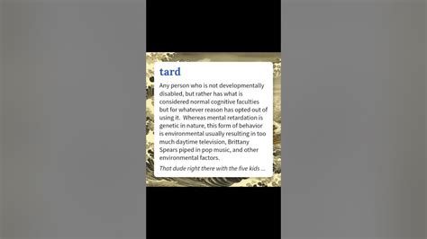 Urban Dictionary: tard guard.